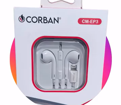 Audífonos Corban Mini Jade Cristals (CM-EP3) en empaque original - Gabeell Quito Ecuador