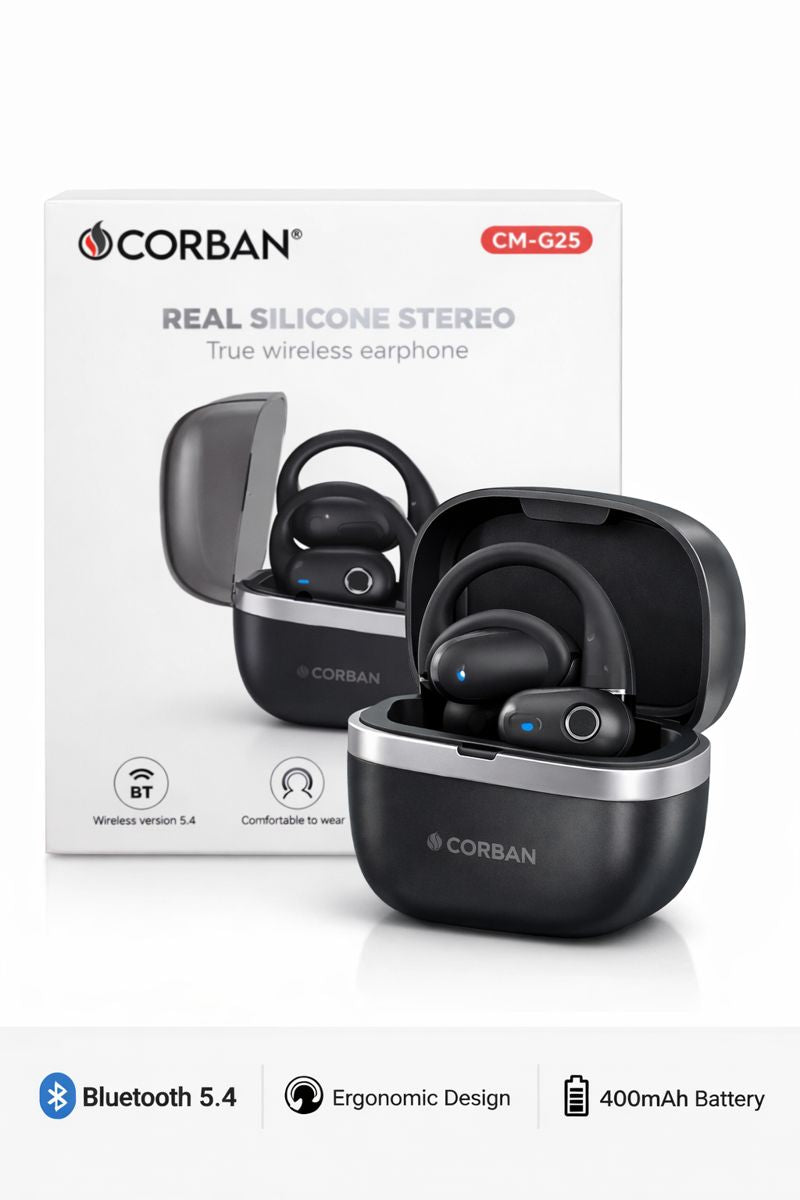 Audífonos Corban Real Silicon Stereo (CM-G25) en empaque original - Gabeell Quito Ecuador