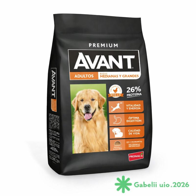 alimento seco para perro Vant saco 18 kg empaque