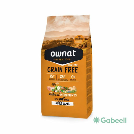 ownat cordero alimento seco para perro saco 12 kg empaque