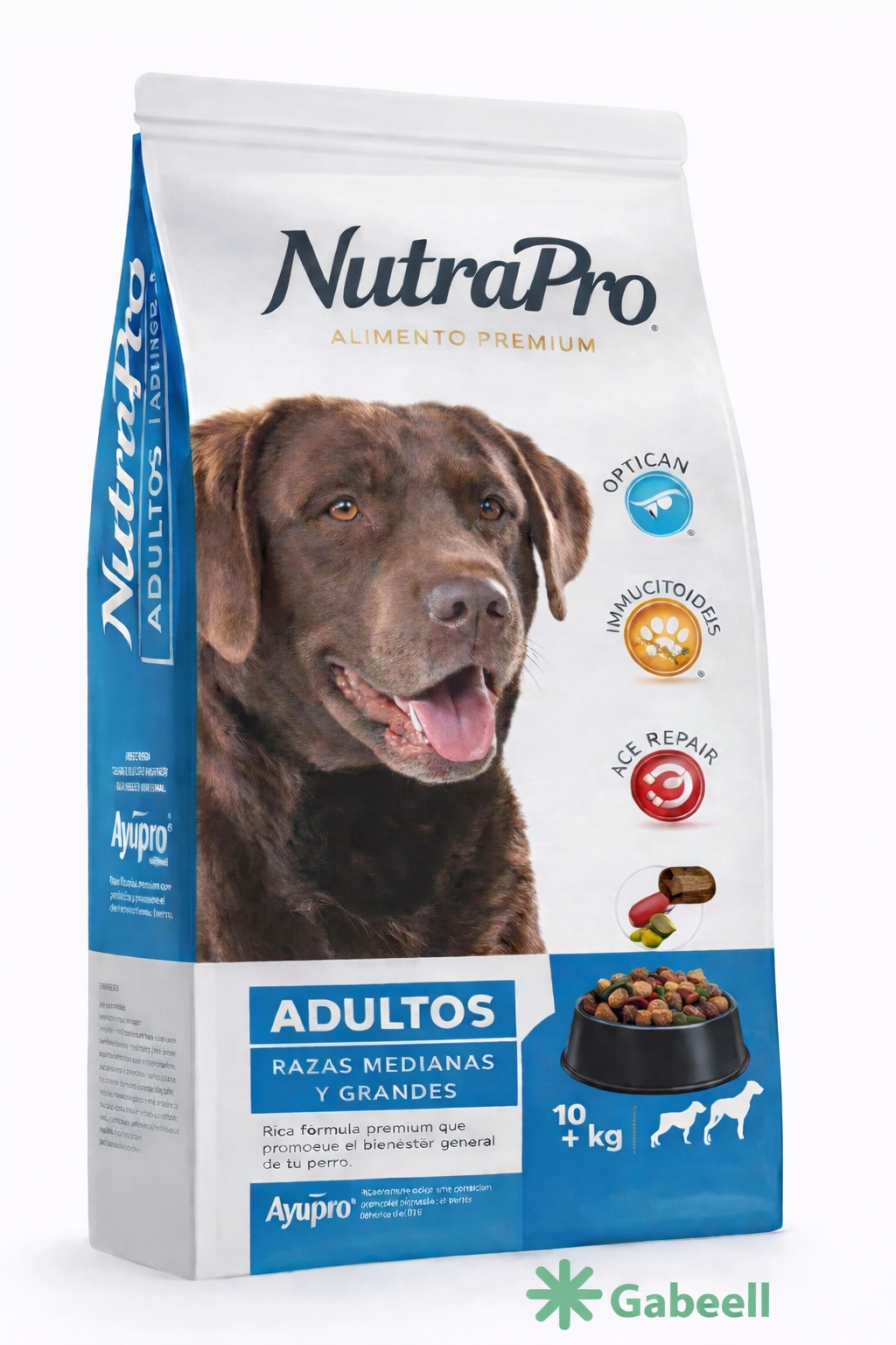 alimento seco para perro Nutra Pro saco 20 kg empaque