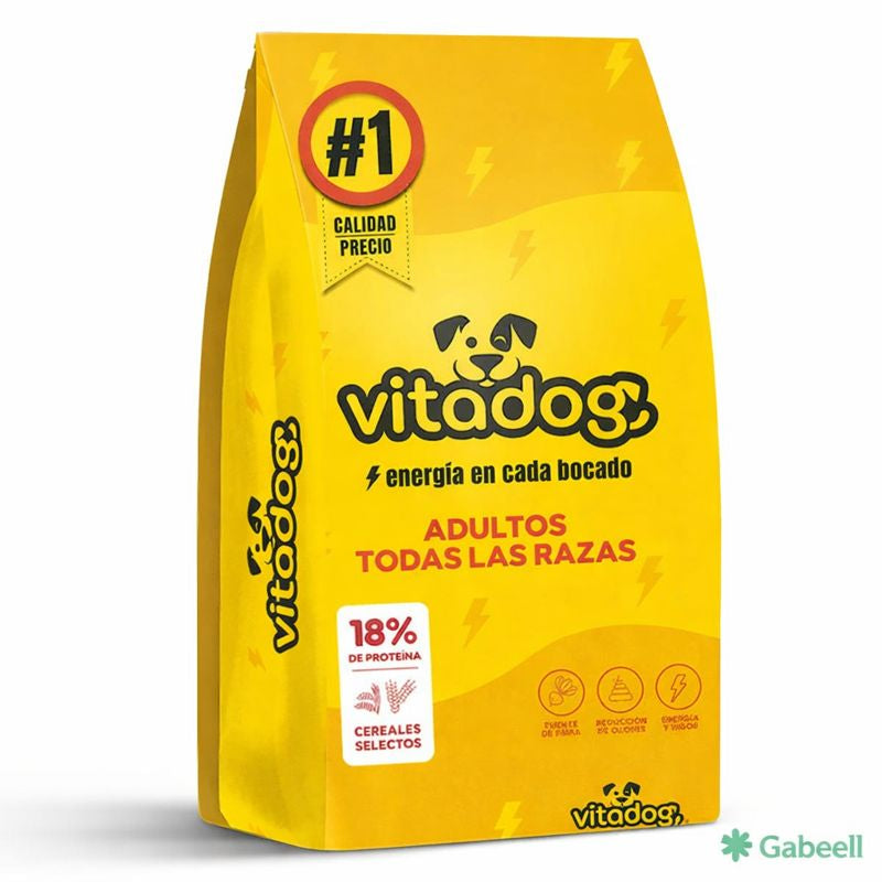 alimento seco para perro Vita Dog saco 25 kg empaque