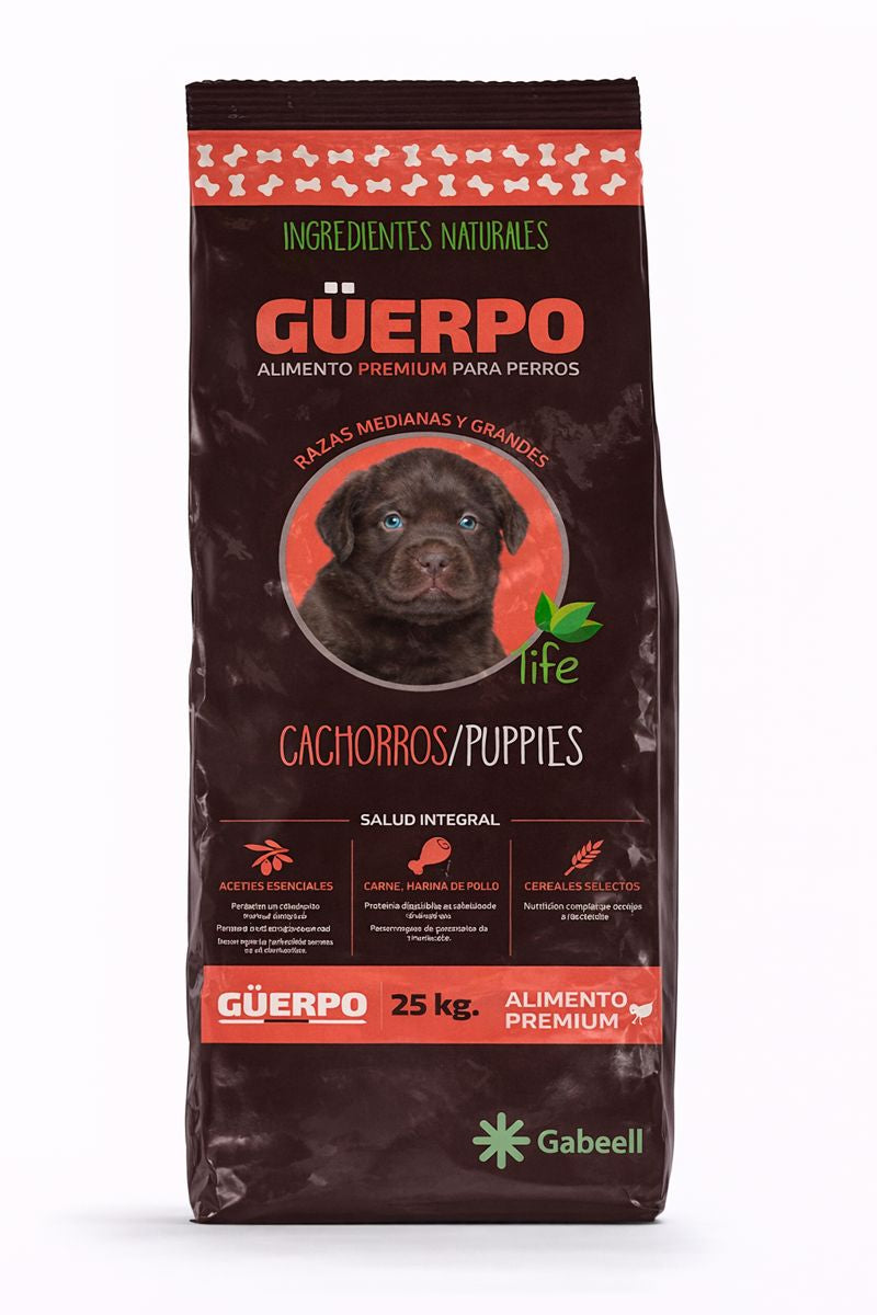 alimento seco para perro Cuerpo Adulto saco 25 kg empaque